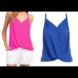 NWT- Beautiful cobalt blue halter top